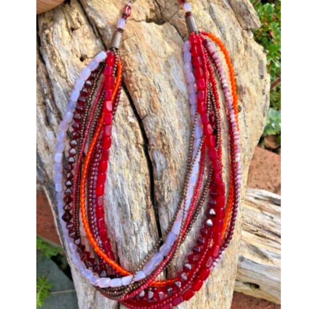 Multicolor Beaded Necklace